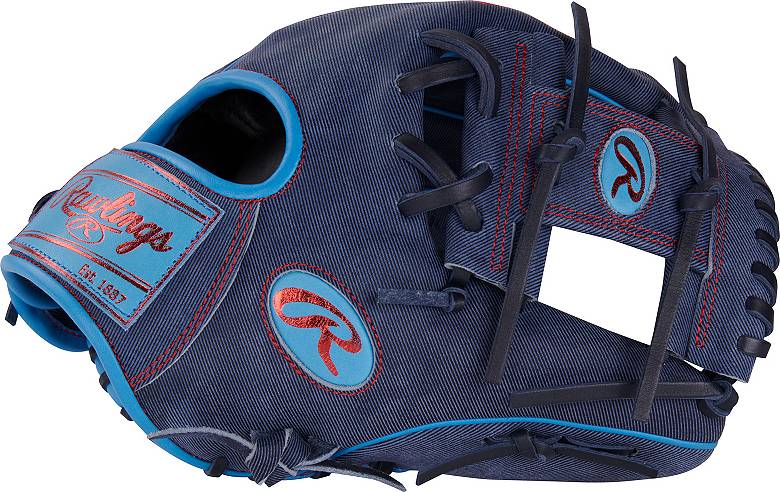 Rawlings 11.5'' Heart of the Hide "Denim" Pro Label Series Glove 2025 - Image 3